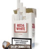 Red & White Fine King Size cigarettes, 20-stick hinge-lid box, single pack front view