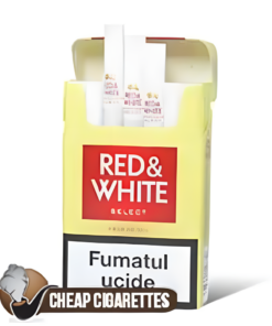 Red & White Select Non-Filter King Size cigarettes, 20-stick hinge-lid box, single pack front view