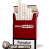 Red & White Rich Super Slims cigarettes, 20-stick flip-top box, front view