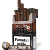 Aroma Rich Rum & Cherry King Size cigarettes, 20-stick flip-top box, front view