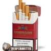 Robinson Filter Red King Size cigarettes, 20-stick flip-top pack, front view