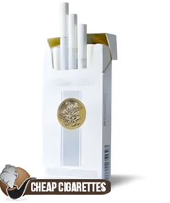 Sovereign Ultra Slims cigarettes, 20-stick hinge-lid box, single pack front view
