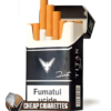 Titan Forte Blue King Size cigarettes, 20-stick hinge-lid box, front view