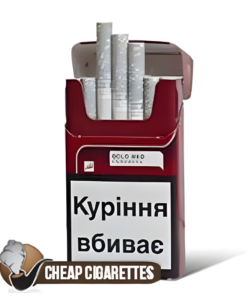 West Bold Red Compact cigarettes, 20-stick hinge-lid box, single pack front view