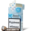 Winston Cool XSpression Silver Compact cigarettes, 20-stick hinge-lid box, front view