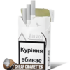Winston XStyle Silver Compact cigarettes, 20-stick flip-top box, front view