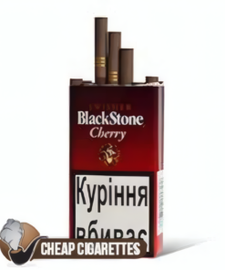 Black Stone Cherry cigarillos, single soft pack of 20, front view
