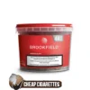 Brookfield American Blend rolling tobacco, 250 g resealable tin, front view