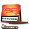 Cafe Creme Arome cigarillos, pack of 10, filtered short-filler, front view