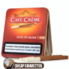 Cafe Creme Tip Arome cigarillos, single sealed pack of 10, front view