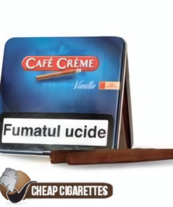 Cafe Creme French Vanilla cigarillos, pack of 10, front view