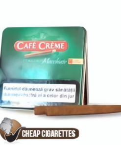 Cafe Creme Italian Macchiato cigarillos, pack of 10, front view