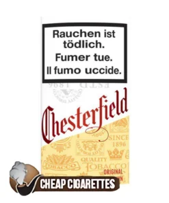 Chesterfield Original MYO rolling tobacco, 25 g box, front view