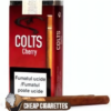 Colts Cherry cigarillos, single pack of 10, cellulose acetate filter, front view