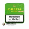 Dannemann Moods Green cigarillos, pack of 20, single pack front view