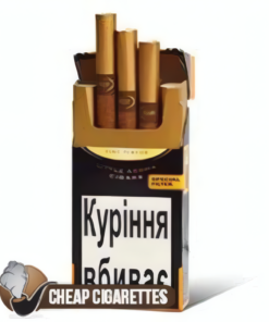 Harvest Vanilla cigarillos, single pack of 10, filtered little cigar, front view