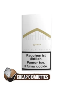Marlboro Gold Fine Cut rolling tobacco, 25 g pouch, front view