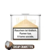 Marlboro Gold Fine Cut rolling tobacco, 70 g tin, closed tin, front view