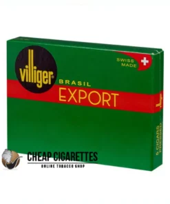 Villiger Export Brasil 5 Menthol cigarillos, pack of 5, single pack front view