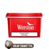 Winston Classic HVT 230g rolling tobacco, 230 g resealable tin, front view